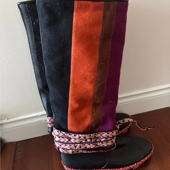 Etro Multicolor Boots - Picture 10 of 10
